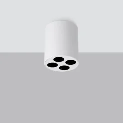 Online MyMobel Sollux Lámpara de techo ZOE LED blanco 4000K