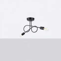 Sale MyMobel Sollux Lámpara LOOP 2 negra N/A