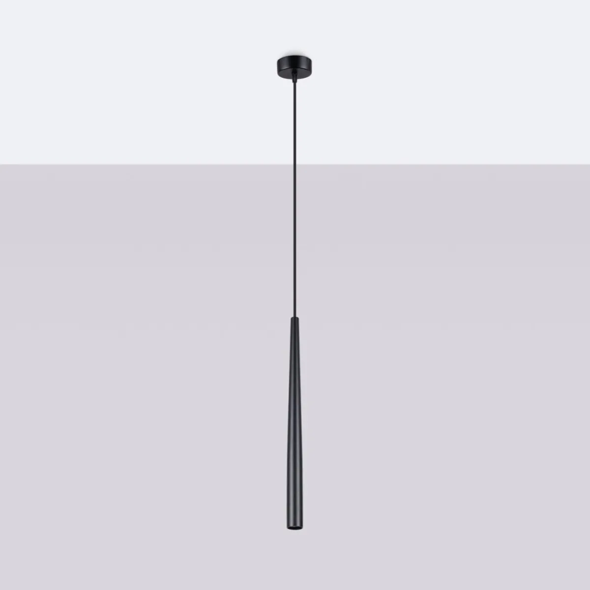 Fashion MyMobel Sollux Lámpara pedant BLISS 1 negro N/A