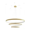 Fashion MyMobel Sollux Lámpara RIO 3 55/78/110 dorada LED 4000K 4000K