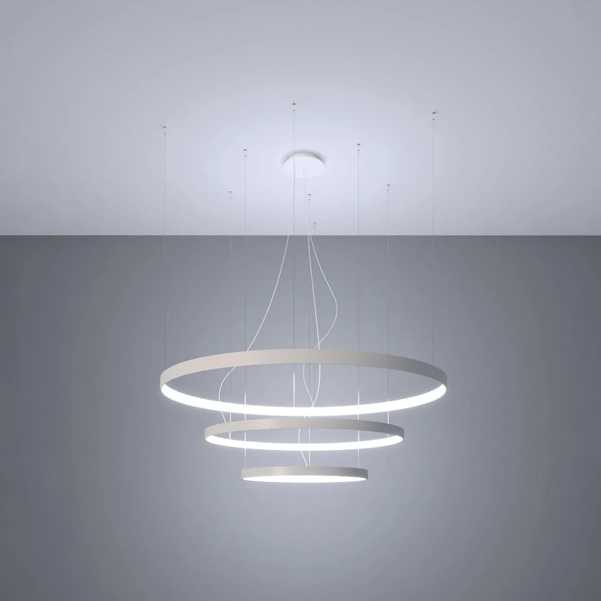 Clearance MyMobel Sollux Lámpara RIO 3 55/78/110 LED blanco 4000K 4000K