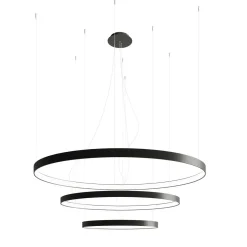 Discount MyMobel Sollux Lámpara RIO 3 55/78/110 negra 3000K 3000K