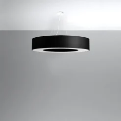 Hot MyMobel Sollux Lámpara SATURNO 90 negra