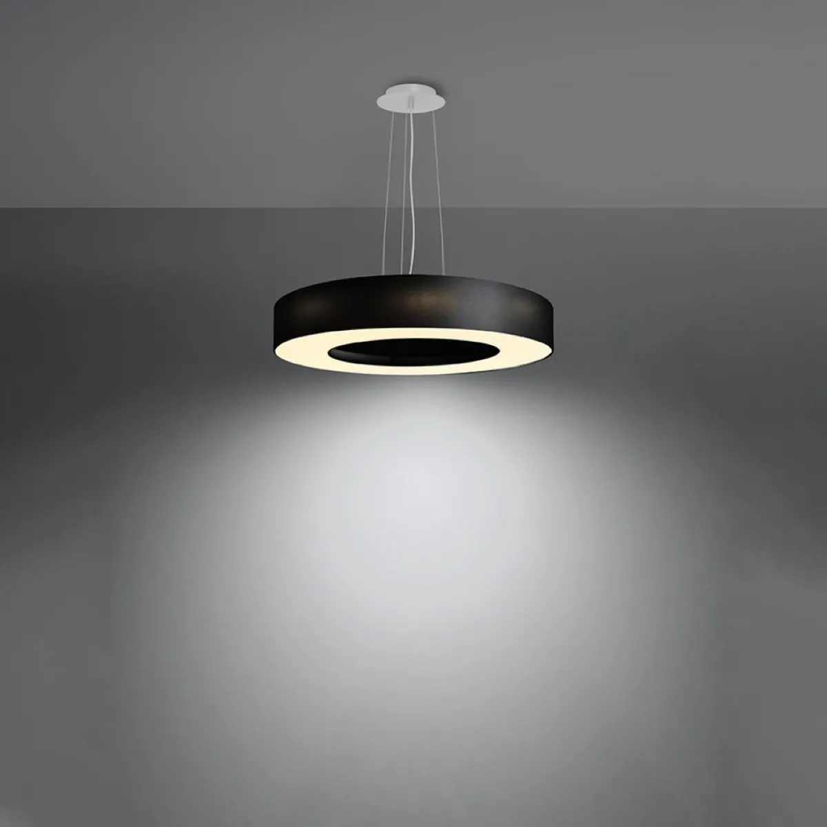 New MyMobel Sollux Lámpara SATURNO SLIM 50 negra
