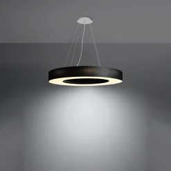 New MyMobel Sollux Lámpara SATURNO SLIM 70 negra