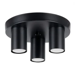 Best MyMobel Sollux Plafón LAGOS 3P negro N/A