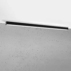 Hot MyMobel Sollux Plafón PINNE 150 negro 3000K