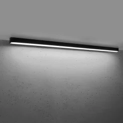 New MyMobel Sollux Plafón PINNE 150 negro 4000K