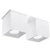 Online MyMobel Sollux Plafón QUAD 2 blanco