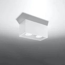 Best MyMobel Sollux Plafón QUAD blanco