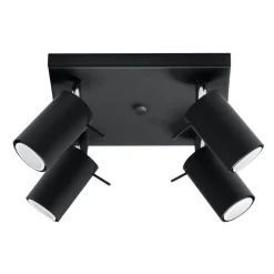 Online MyMobel Sollux Plafón RING 4 negro