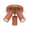 Discount MyMobel Sollux Plafón RING 3P rojo ocre N/A