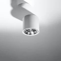 New MyMobel Sollux Plafón TIUBE blanco