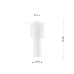 Sale MyMobel Sollux Plafón TVAROR blanco