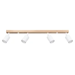 Discount MyMobel Sollux Plafón VERDO 4 blanco