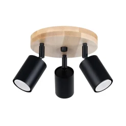 Fashion MyMobel Sollux Plafón VERDO 3P negro