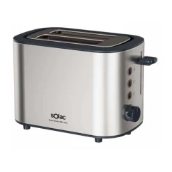 Outlet MyMobel TOSTADOR SOLAC S96006600 TL5423 870W 2 RANURAS PAN MOLDE 870W INOX