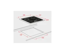 Best MyMobel VITROCERAMICA TEKA TB6310 3F Z.23CM 5100W 60CM NGA 40239034 (contract)